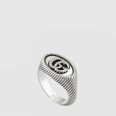 구찌 남/녀 GG 마몽 체인 반지 - Gucci Unisex GG Marmont Chain Ring - acc7614x