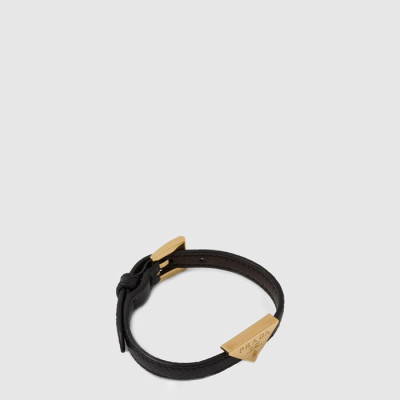프라다 남/녀 사피아노 가죽 팔찌 - Prada Unisex Saffiano Leather Bracelet - acc7631x