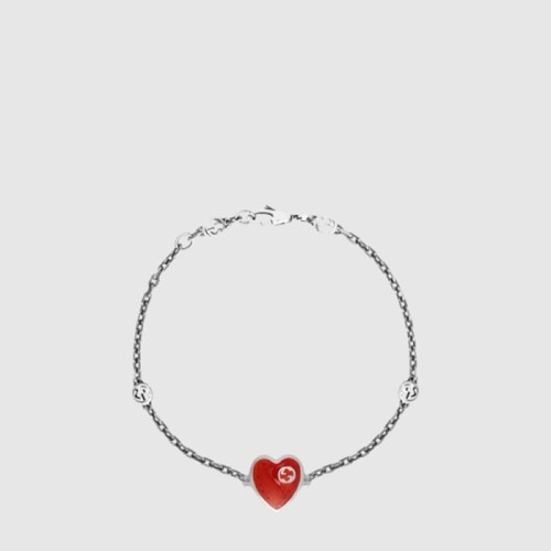 구찌 남/녀 GG 태그 구찌 시그니처 팔찌 - Gucci Unisex GG Tag Gucci Signature Bracelet - acc7642x