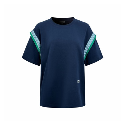 로에베 여성 라운드 반팔티 - Loewe Womens Round Tshirt - loc14777x