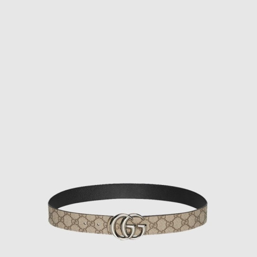 구찌 남성 리버서블 GG 마몽 벨트 - Gucci Mens Reversible GG Marmont Belt - bel492x