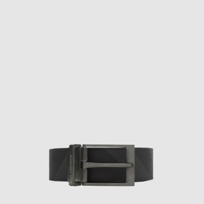 버버리 남성 리버서블 체크 벨트 - Burberry Mens Buckle Reversible Check Belt - bel504x
