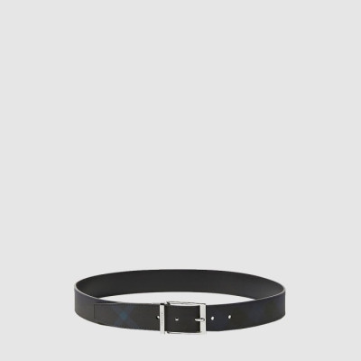 버버리 남성 리버서블 체크 벨트 - Burberry Mens Buckle Reversible Check Belt - bel505x