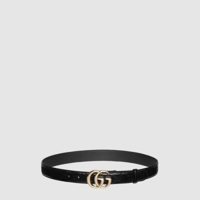 구찌 남성 GG 마몽 씬 벨트 - Gucci Mens GG Marmont Thin Belt - bel517x