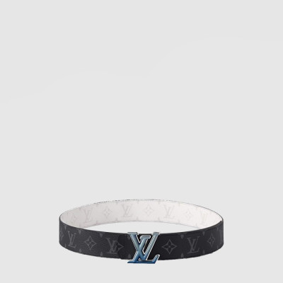 루이비통 남성 디멘션 선셋 리버서블 벨트 - Louis vuitton Mens Dimension Sunset Reversible Belt - bel554x