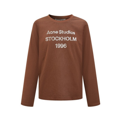 아크네 남/녀 프린트 스웨트 셔츠 - Acne Unisex Sweatshirt With Print - anc14990x