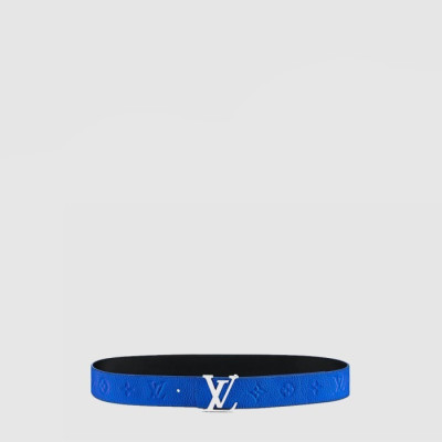 루이비통 남성 LV 이니셜 벨트 - Louis vuitton Mens LV Initial Belt - bel577x