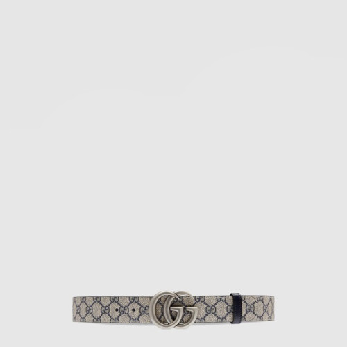 구찌 남성 GG 마몽 리버서블 벨트 - Gucci Mens GG Marmont Reversible Belt - bel584x