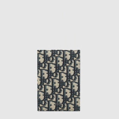 디올 남성 새들 여권 커버 - Dior Mens Saddle Passport Cover - diw459x