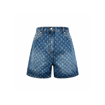 루이비통 여성 데님 쇼츠 - Louis vuitton Womens Denim Shorts - lvc15011x