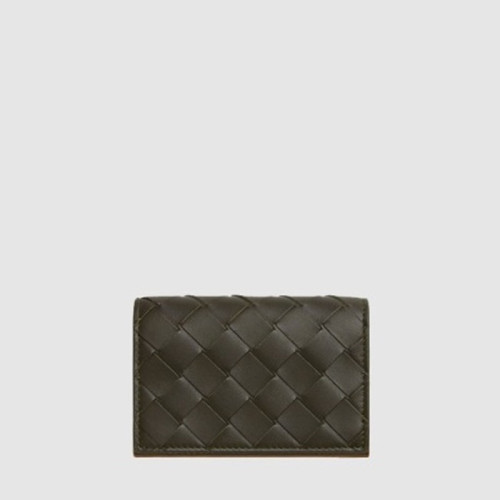 보테가 베네타 남성 인트레치아토 명함 케이스 - Bottega veneta Mens Intrecciato Business Card Case - bvw619x