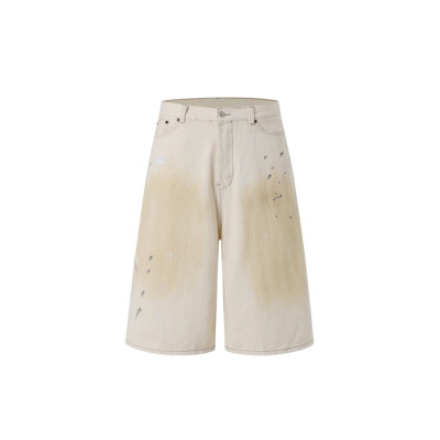 아크네 남성 루즈핏 쇼츠 - Acne Studios Mens Loose-fit Denim Shorts - anc15066x