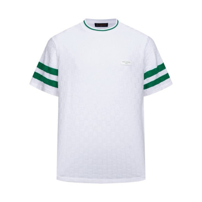 루이비통 남성 라운드 반팔 티셔츠 - Louis vuitton Mens Round Tshirt - lvc15067x