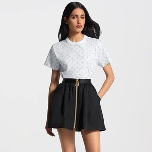 루이비통 여성 반팔 티셔츠 - Louis vuitton Womens Monogram Tshirt - lvc15075x