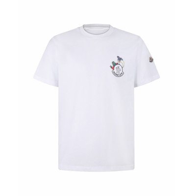 몽클레어 남성 반팔 티셔츠 - Moncler Mens Round Tshirt - moc15080x