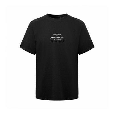 스톤아일랜드 남성 라운드 반팔 티셔츠 - Stone Island Mens Round Tshirt - stc15088x