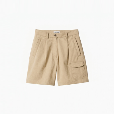 미우미우 여성 베이직 쇼츠 - Miumiu Women Basic Shorts - mic15106x