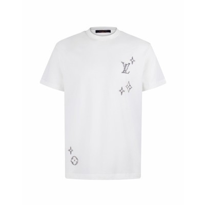 루이비통 남성 라운드 티셔츠 - Louis vuitton Mens Roound Tshirt - lvc15143x