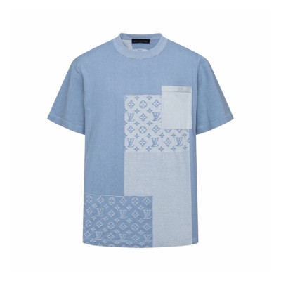 루이비통 남성 라운드 티셔츠 - Louis vuitton Mens Roound Tshirt - lvc15148x