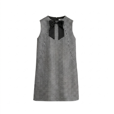 디올 여성 스트레이트 컷 숏 드레스 - Dior Womens Straight Cut Short Dress - dic15156x