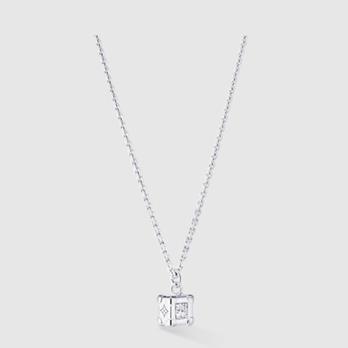 루이비통 남성 레 가스통 루이비통 트렁크 펜던트 네크리스 - Louis vuitton Mens Les Gastons Vuitton Trunk Pendant Necklace - acc7662x