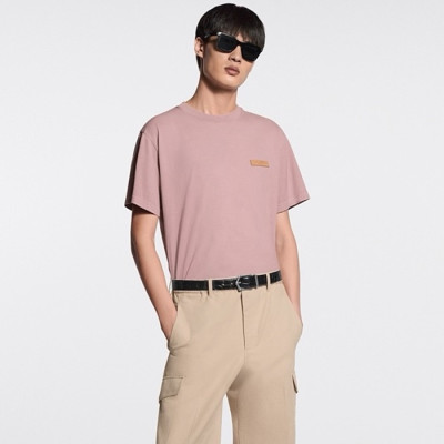 루이비통 남성 라운드 티셔츠 - Louis vuitton Mens Roound Tshirt - lvc15175x