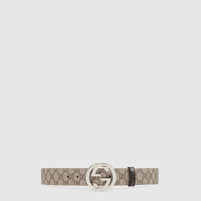 구찌 남성 GG 슈프림 벨트 - Gucci Mens GG Supreme Belt - bel610x