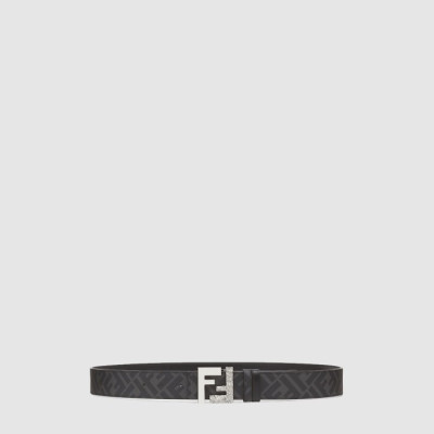 펜디 남성 FF 스퀘어 벨트 - Fendi Mens FF Square Belt - bel636x