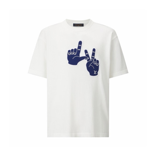 루이비통 남성 라운드 티셔츠 - Louis vuitton Mens Round Tshirt - lvc15200x