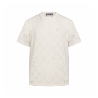 루이비통 남성 반팔 티셔츠 - Louis vuitton Mens Short-sleeved Shirt - lvc15269x