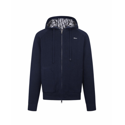디올 남성 집업 후드티 - Dior Mens Zip-up Hooded - dic15275x