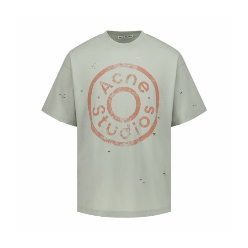 아크네 남성 크루넥 반팔티 - Acne Mens Round Tshirt - anc15343x
