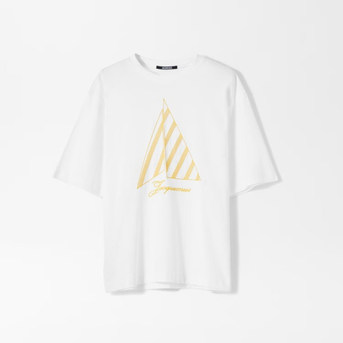 자크뮈스 남성 라운드 반팔티 - Jacquemus Mens Round Tshirt - jac15349x