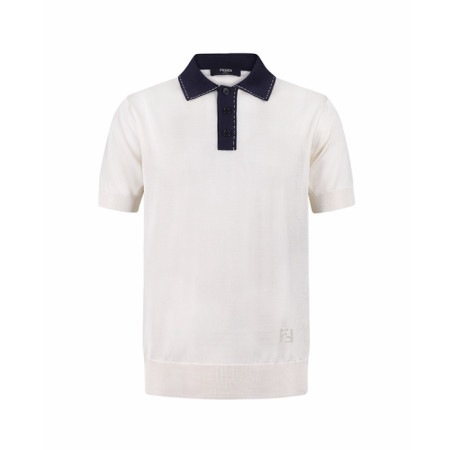 펜디 남성 폴로 반팔 티셔츠 - Fendi Mens Polo Tshirt - fec15353x