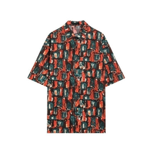 프라다 바티스타 스퀘어드 반팔 셔츠 - Prada Batista Squared Shirt - prc15357x