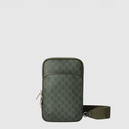 구찌 남성 GG 모노그램 스몰 슬링백 - Gucci Mens GG Monogram Small Slingback - gub15918x