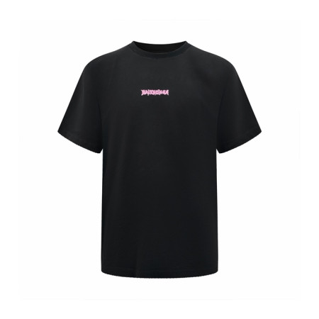 발렌시아가 남성 라운드 반팔 티셔츠 - Balenciaga Mens Round Tshirt - bac15382x