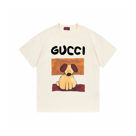 구찌 남성 라운드 반팔티 - Gucci Mens Round Tshirt - guc15389x