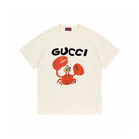 구찌 남성 라운드 반팔티 - Gucci Mens Round Tshirt - guc15391x