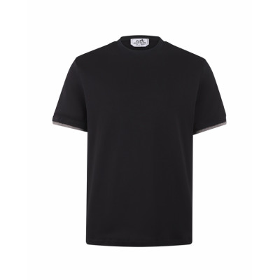 에르메스 남성 라운드 반팔티 - Hermes Mens Round Tshirt - hec15406x
