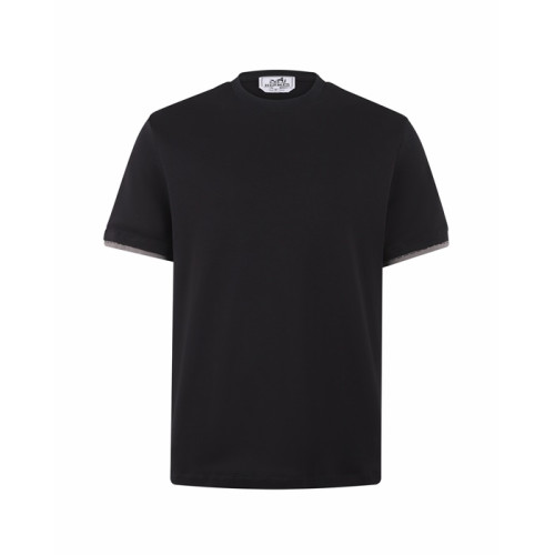 에르메스 남성 라운드 반팔티 - Hermes Mens Round Tshirt - hec15406x