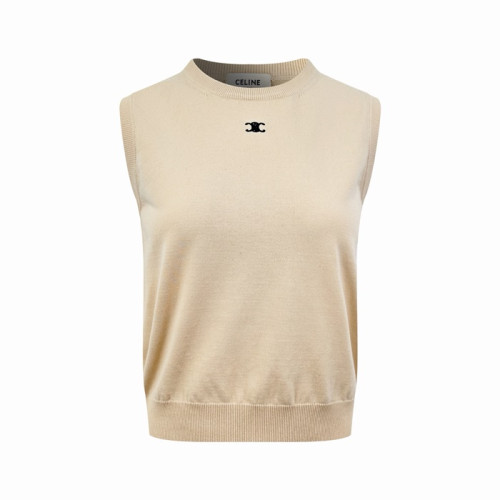셀린느 여성 라운드 베스트 - Celine Womens Round Vest - cec15416x