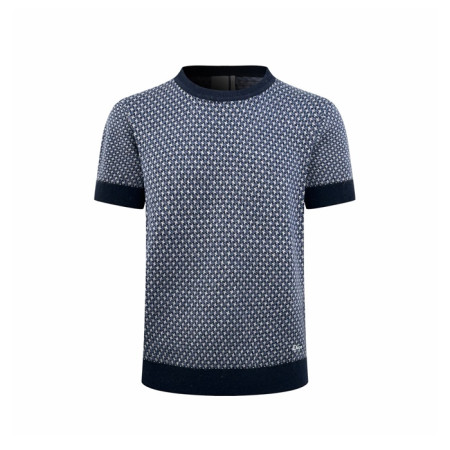 디올 남성 라운드 반팔티 - Dior Mens Round Tshirt - dic15430x