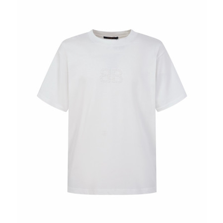 발렌시아가 남성 라운드 반팔 티셔츠 - Balenciaga Mens Round Tshirt - bac15466x