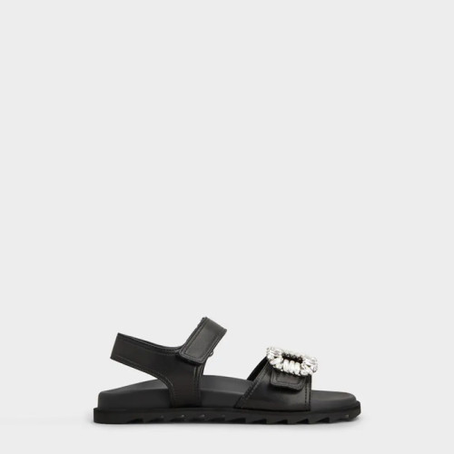 로저비비에 여성 슬라이디 비브 샌들 - Roger Vivier Womens Slidy Viv Sandals - ros14059x