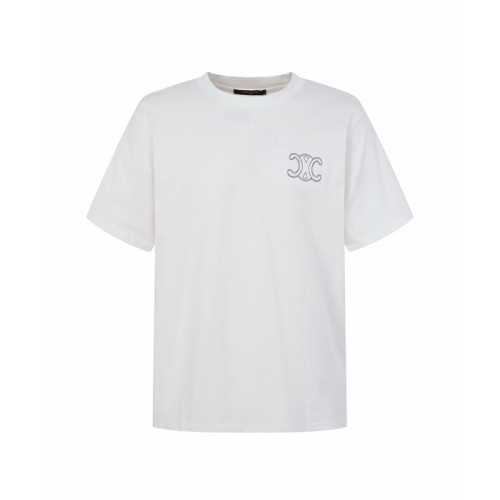 셀린느 남성 라운드 반팔티 - Celine Mens Round Tshirt - cec15473x