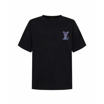 루이비통 남성 라운드 티셔츠 - Louis vuitton Mens Round Tshirt - lvc15480x