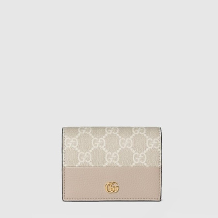 구찌 여성 GG 마몽 바이컬러 미니 지갑 - Gucci Womens GG Marmont Bicolor Mini Wallet - guw715x