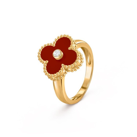 반클리프 아펠 여성 빈티지 알함브라 링 - Van Cleef & Arpels Womens Vintage Alhambra Ring - acc7752x
