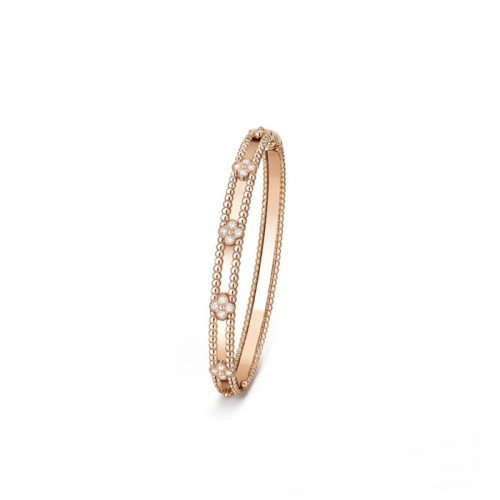 반클리프 아펠 여성 뻬를리 스위트 클로버 브레이슬릿 - Van Cleef & Arpels Womens Perlée Clover Bracelet - acc7771x
